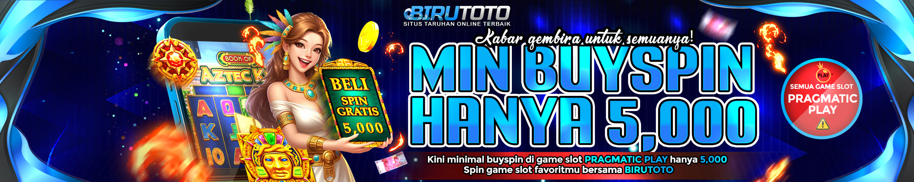 minimal buyspin hanya 5000 di birutoto